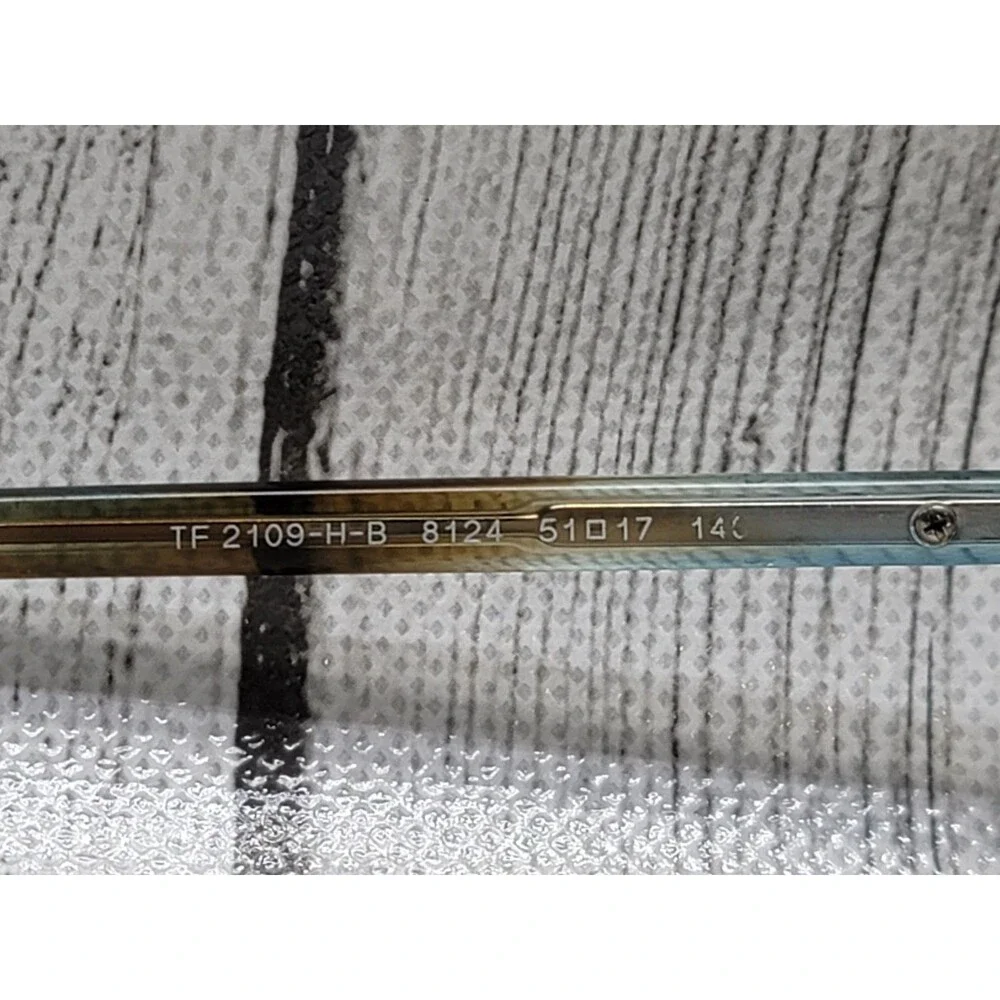 Tiffany & Co TF 2109-H-B 8124 51-17 140 Blue Brown Eyeglasses Frames Only Italy